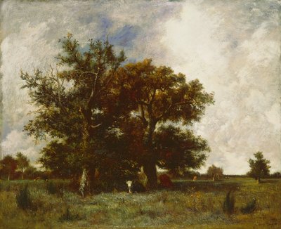 Fontainebleau Oak by Jules Dupré